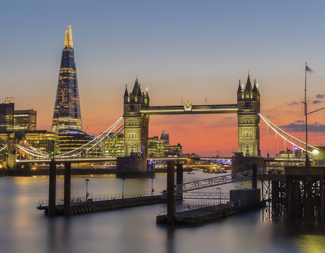 Tower Bridge London, Tower Bridge sunset