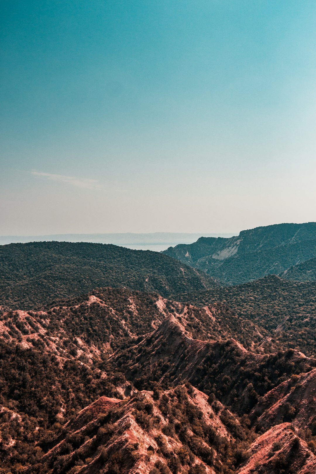 mountains during day