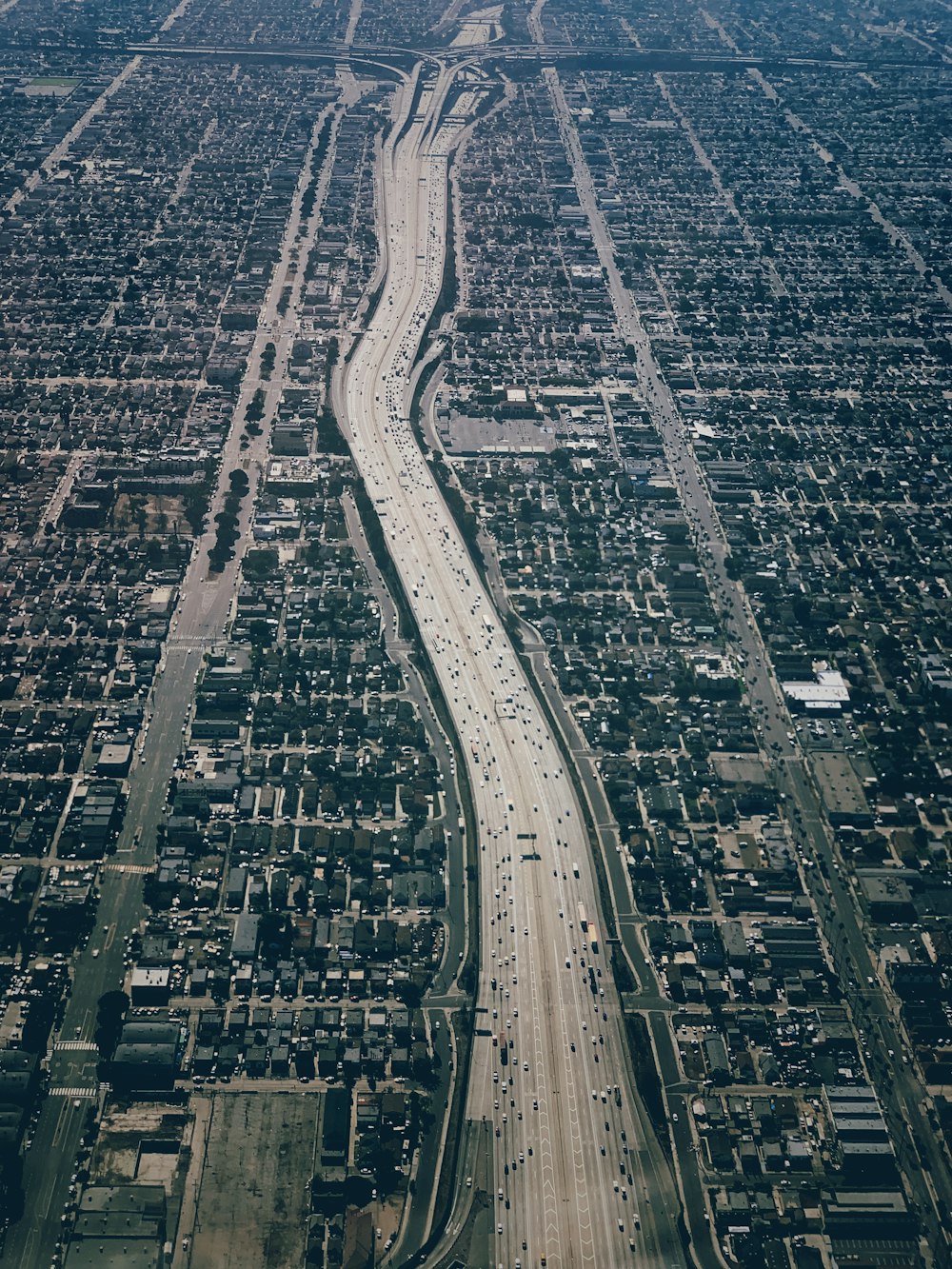 aerial photography of rural area