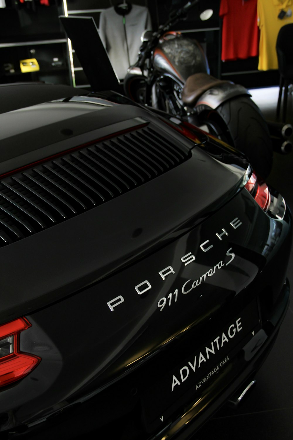 black Porsche 911 Carrera S