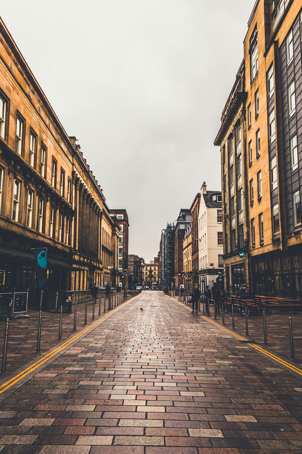 Bâtiments dans les rues secondaires