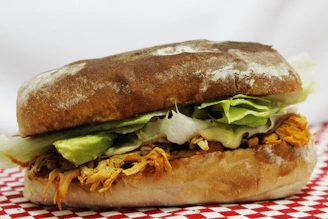 burger with vegetable