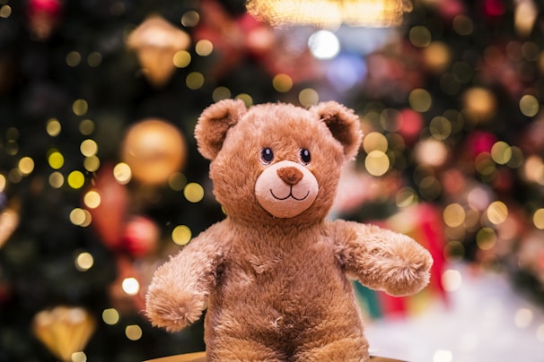 brown bear plush toy