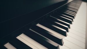 Minimalist Piano Print
