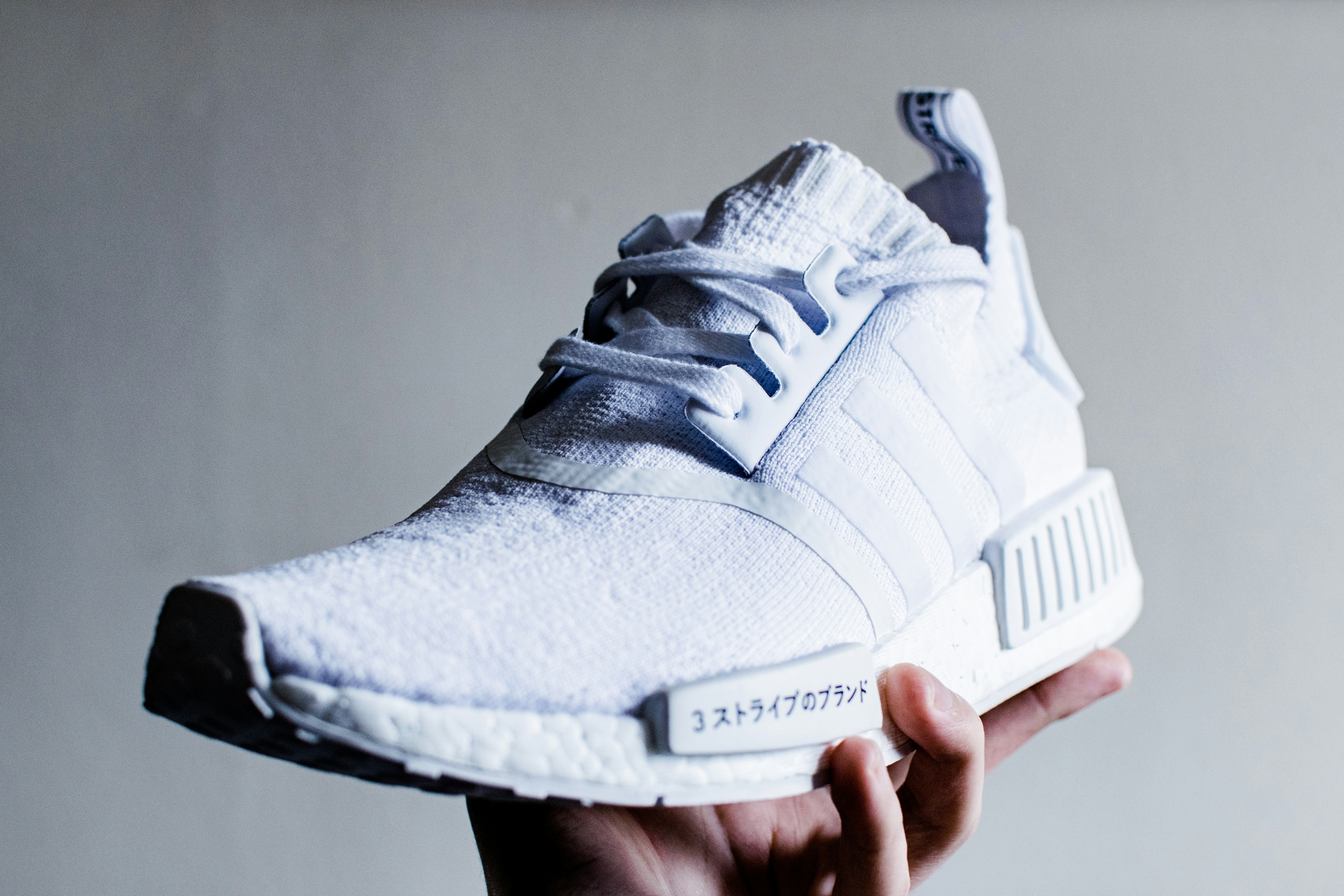 white nmd sneakers