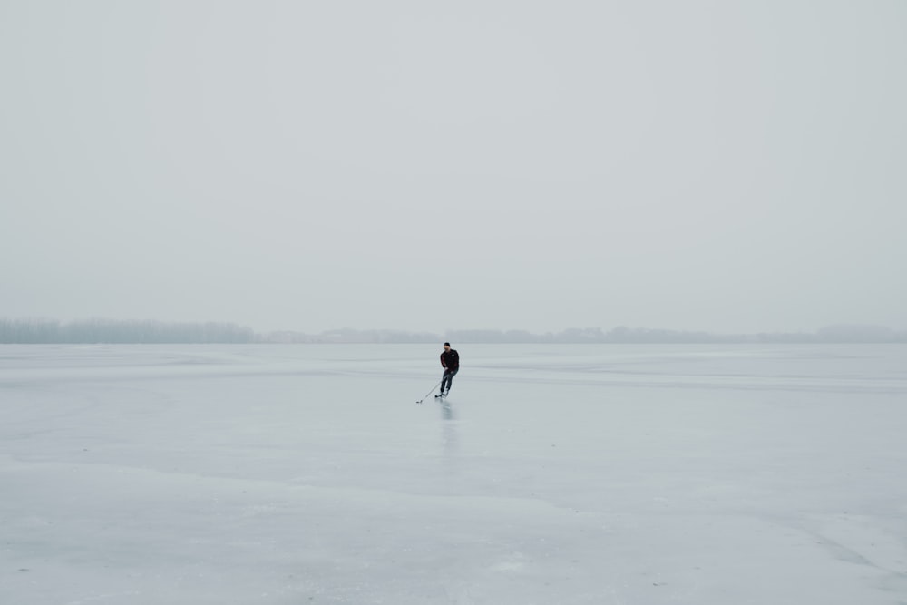 person in sea