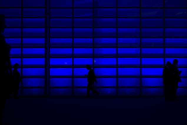 black and white metal frame