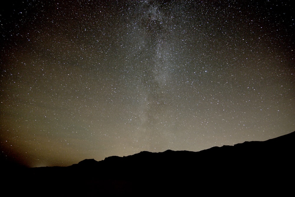 stars during nighttime