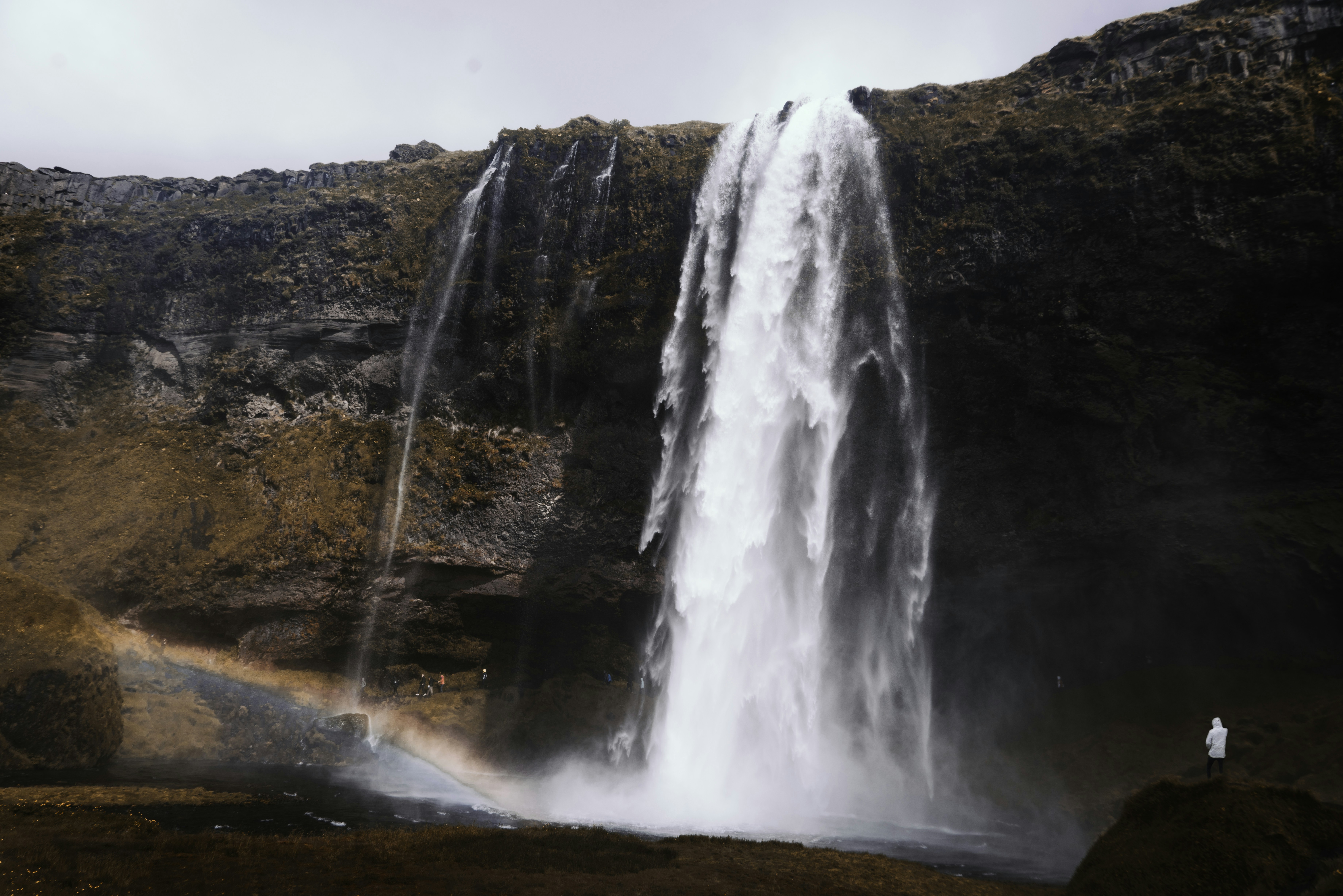 Chutes d’eau pendant la journée