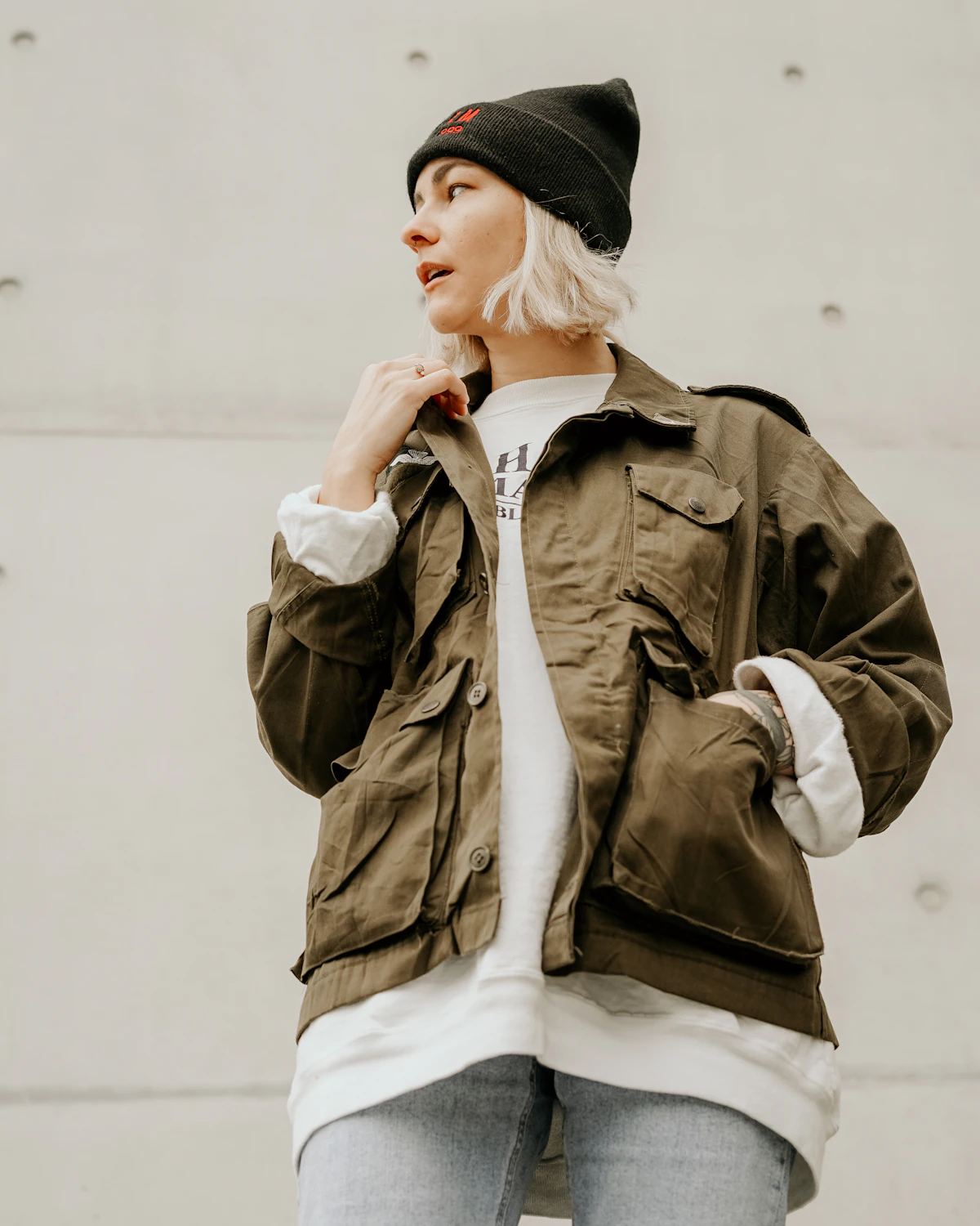Khaki Field Jacket