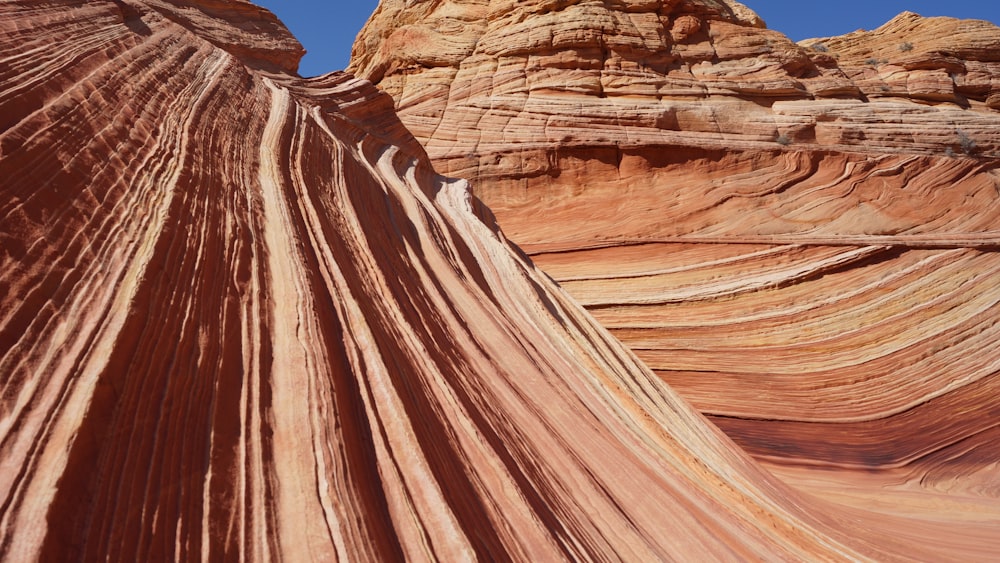 rock formation during daytime