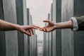 two hands