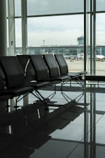 black chairs
