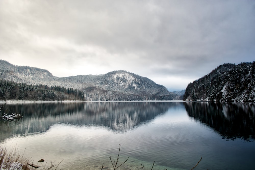 calm body of water