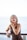 woman leans against the rail