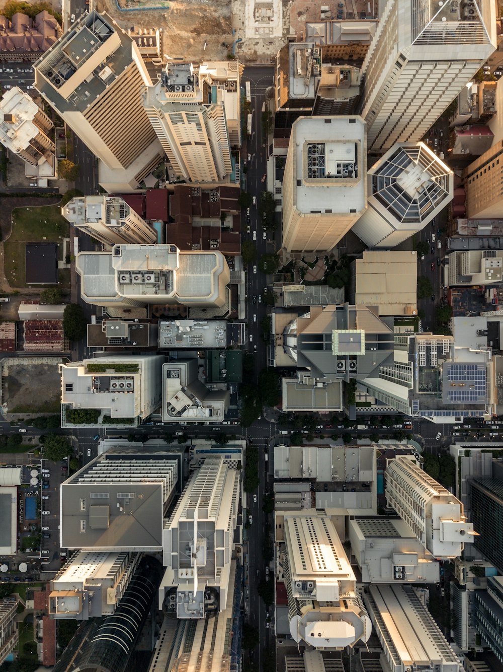 bird's eye view of buildings