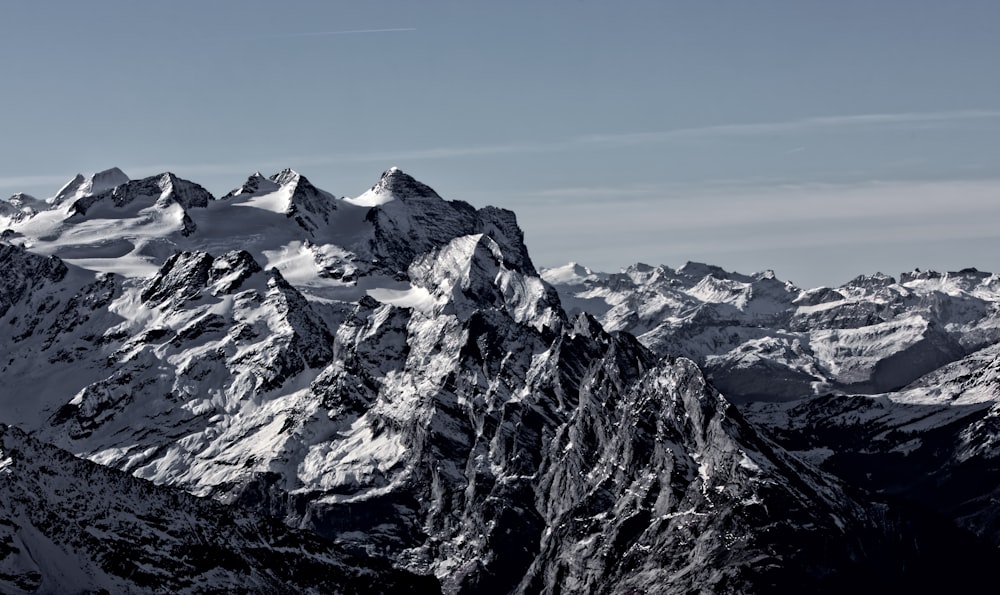 view of snowy peak