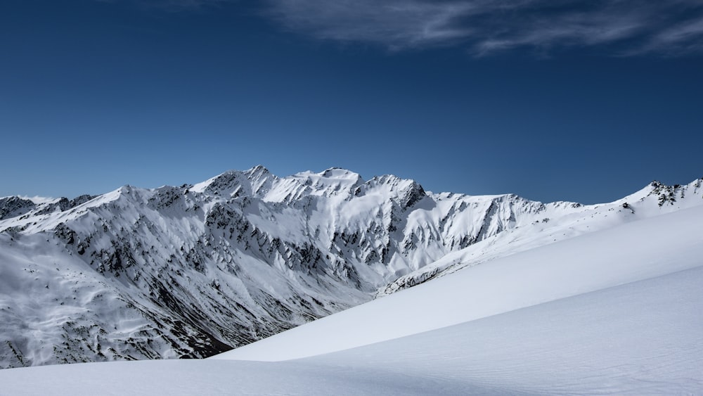 snow covered mountain