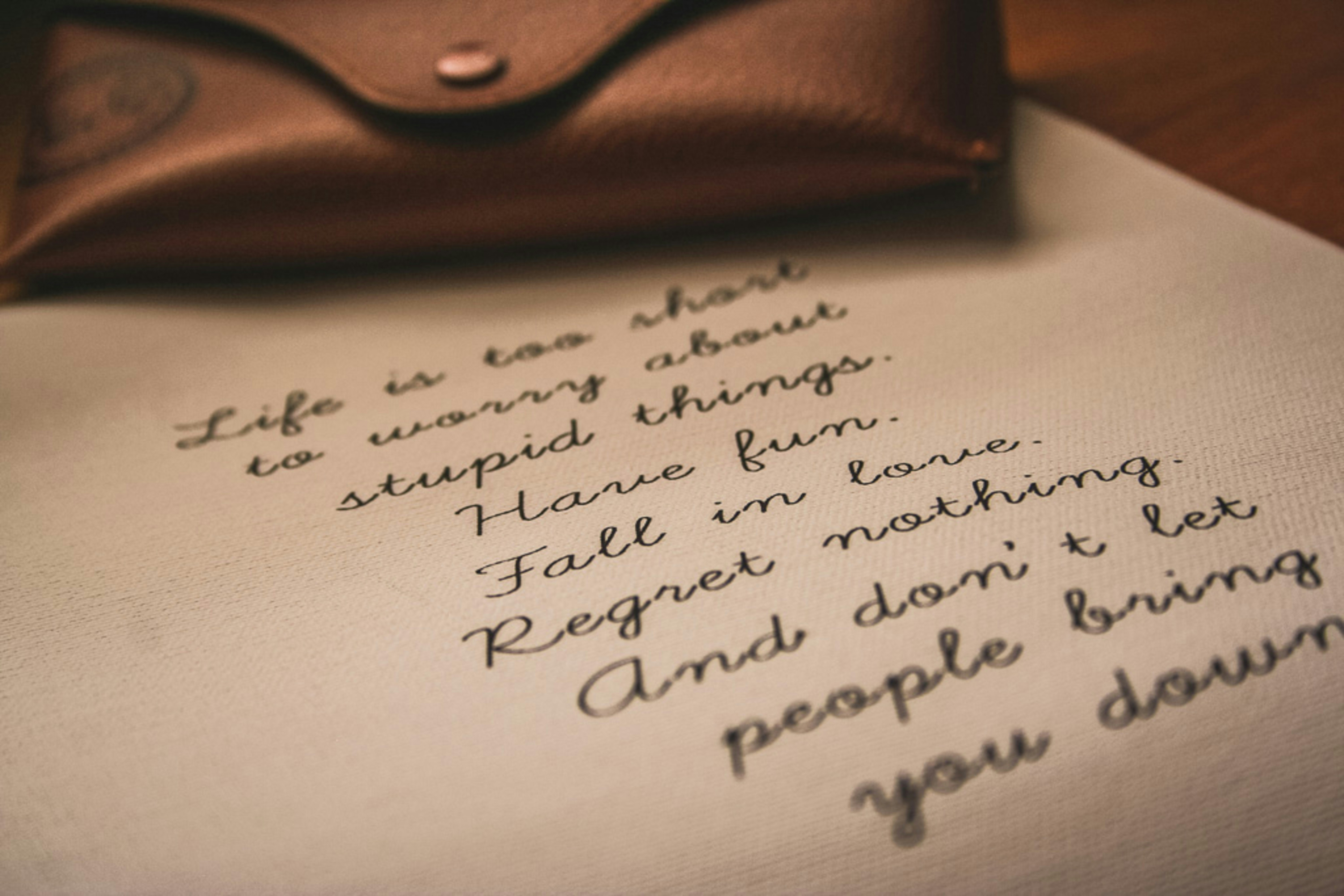 brown sunglasses case