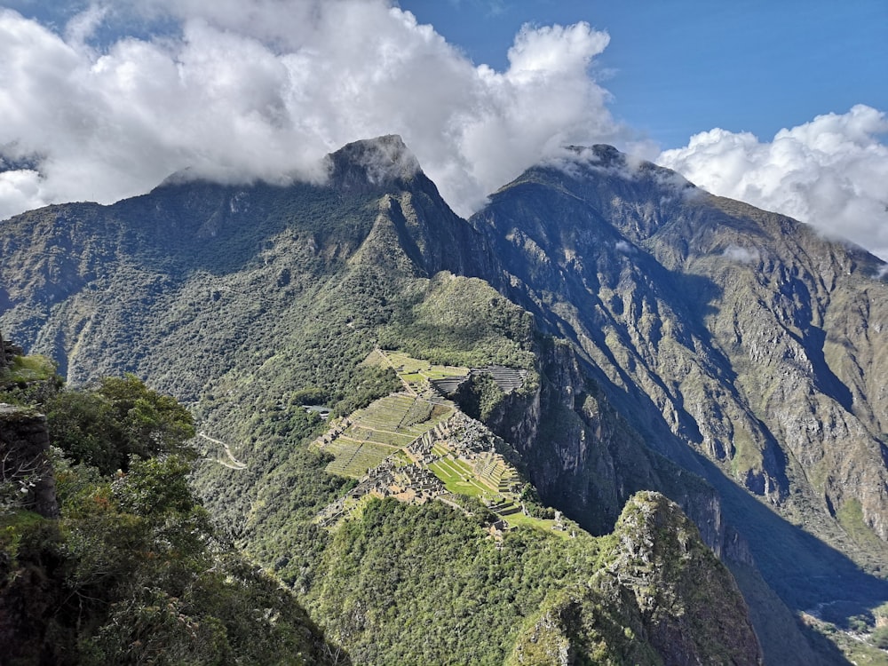 montanha verde