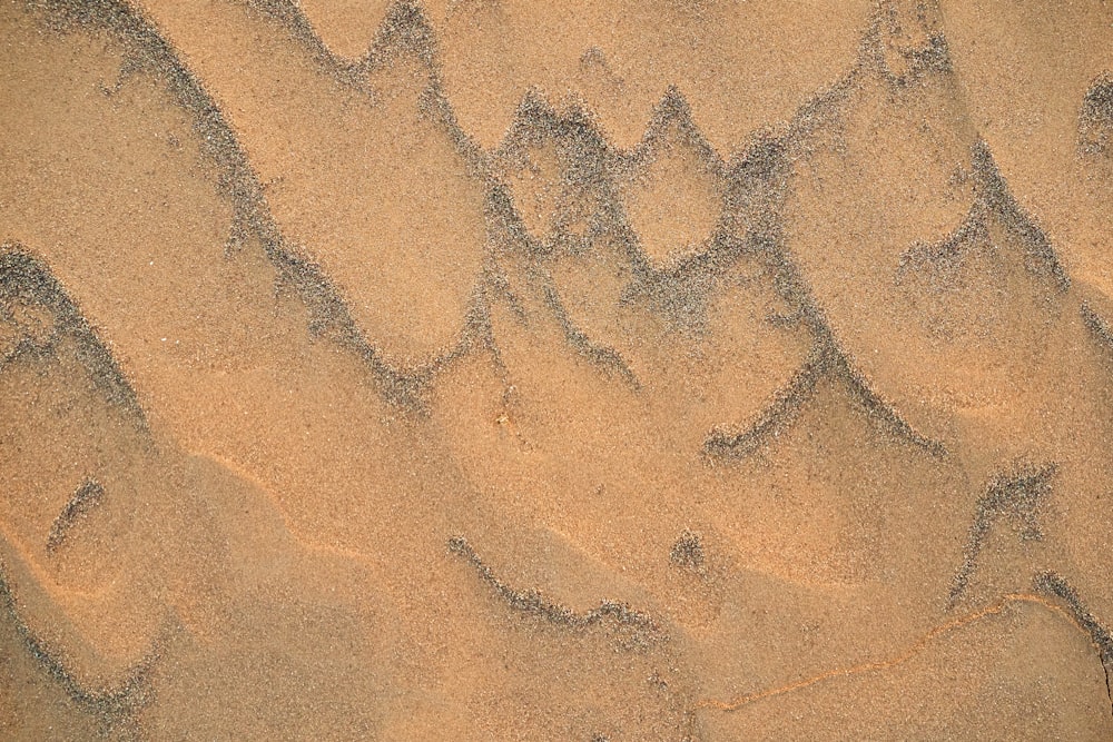 dune de sable brun