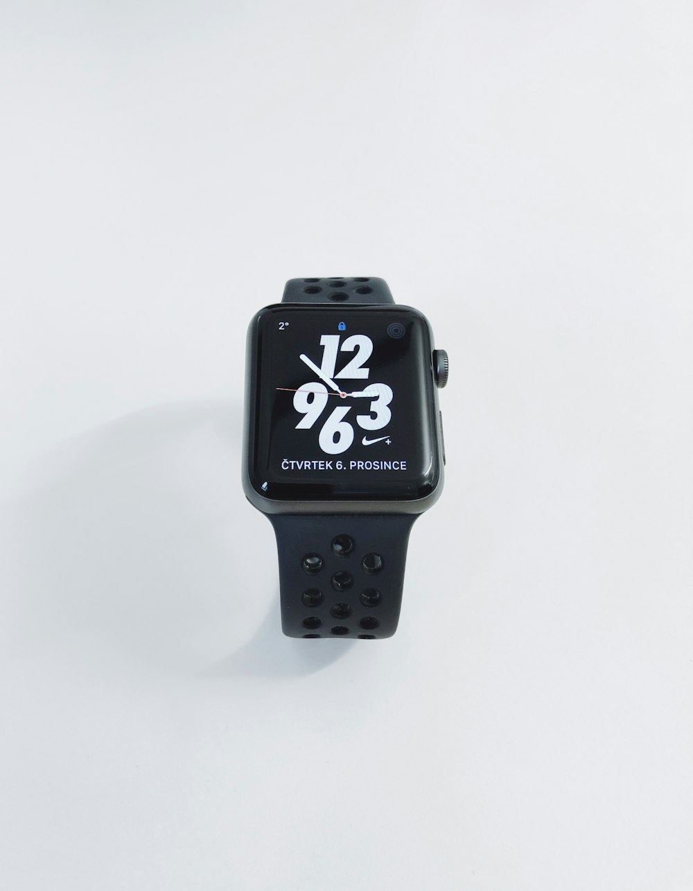 Apple Watch à 3 :58