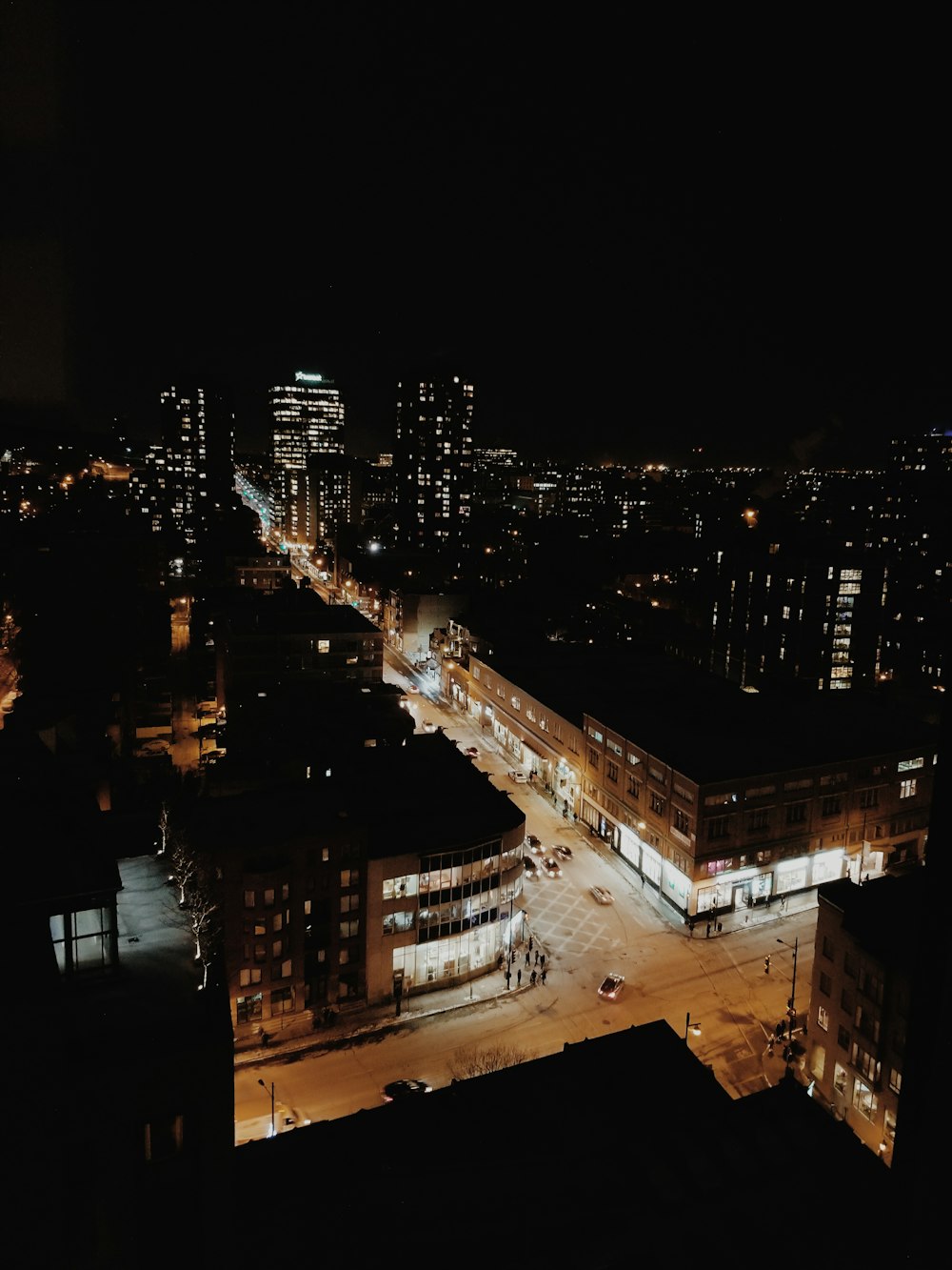 veduta aerea della città