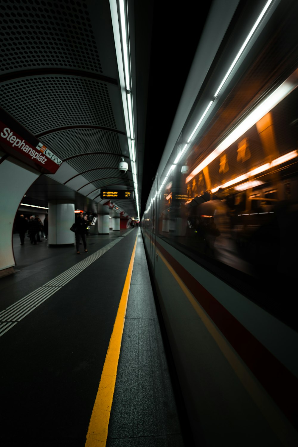 time-lapse photo of train