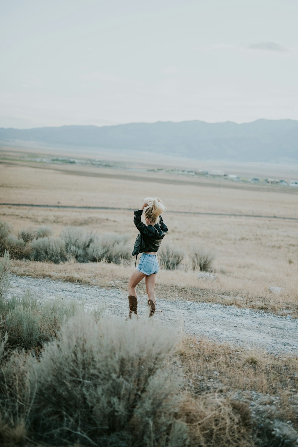 woman walking