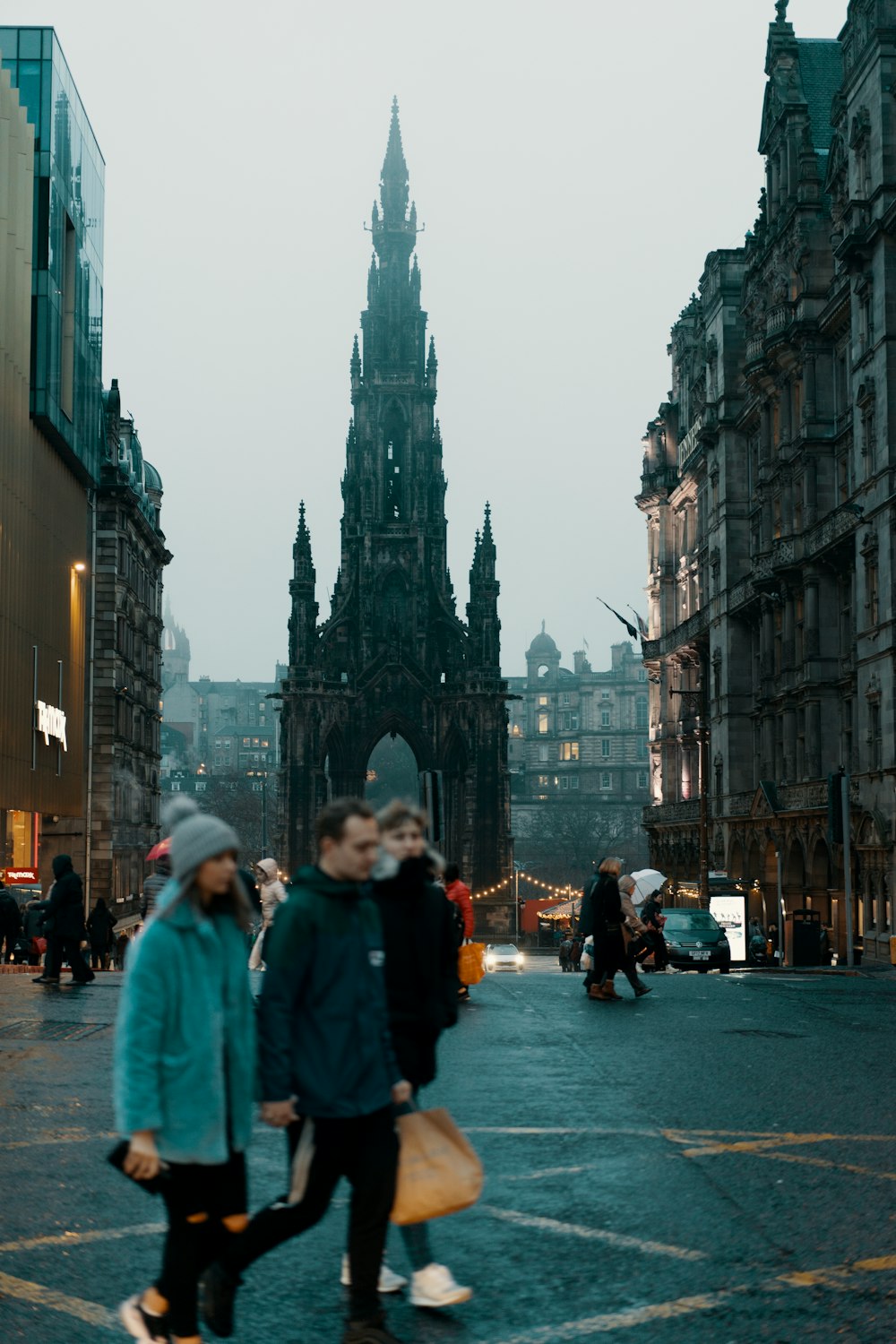 people walking near buildings during daytime