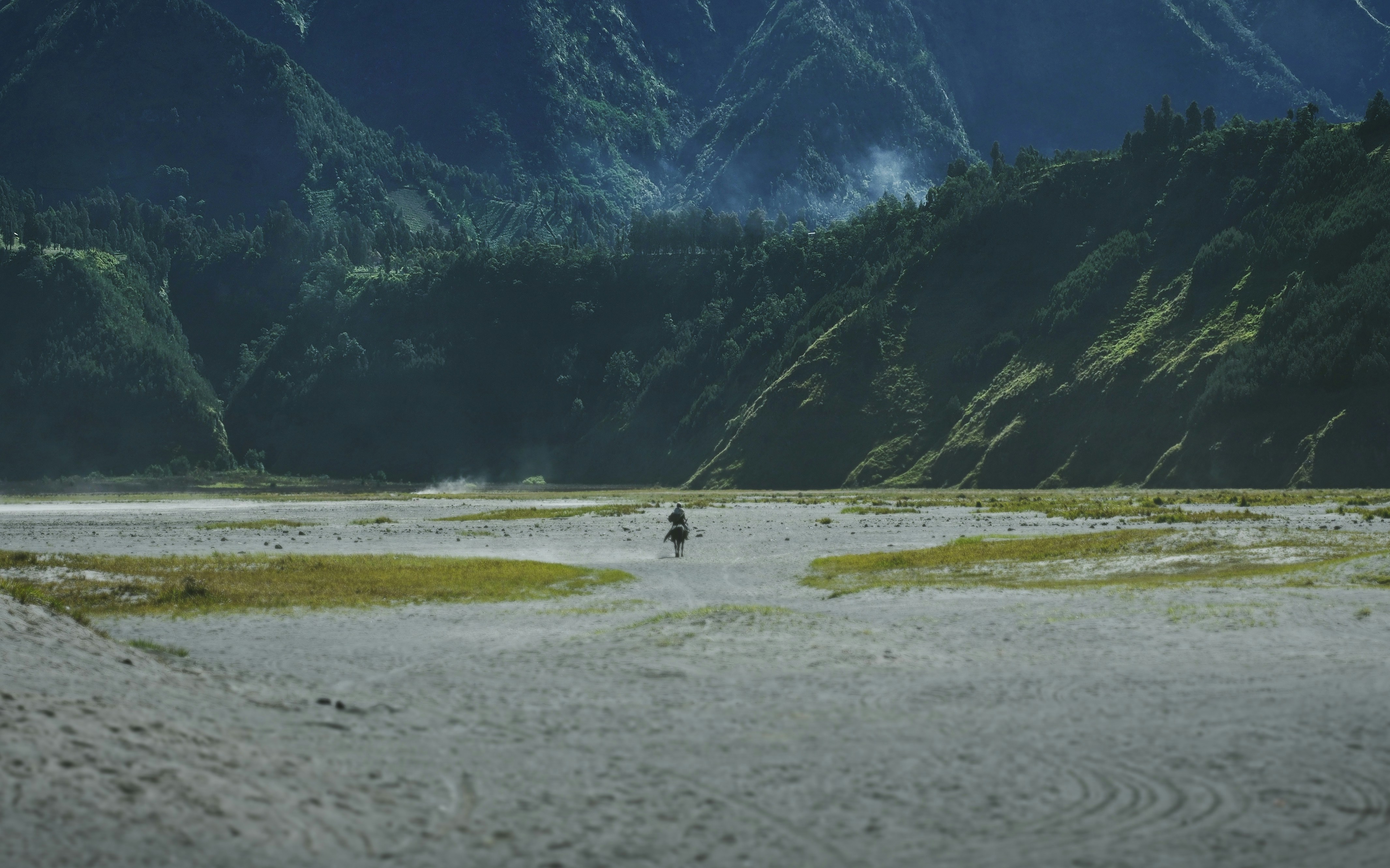 black and green abstract painting