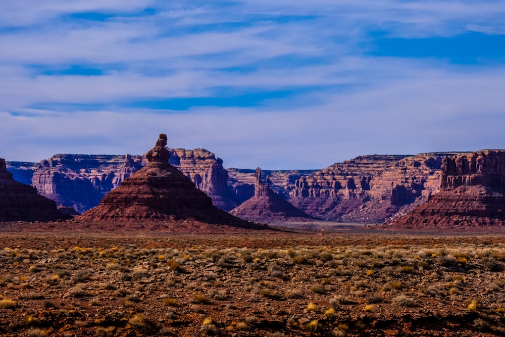 rock formation during daytime