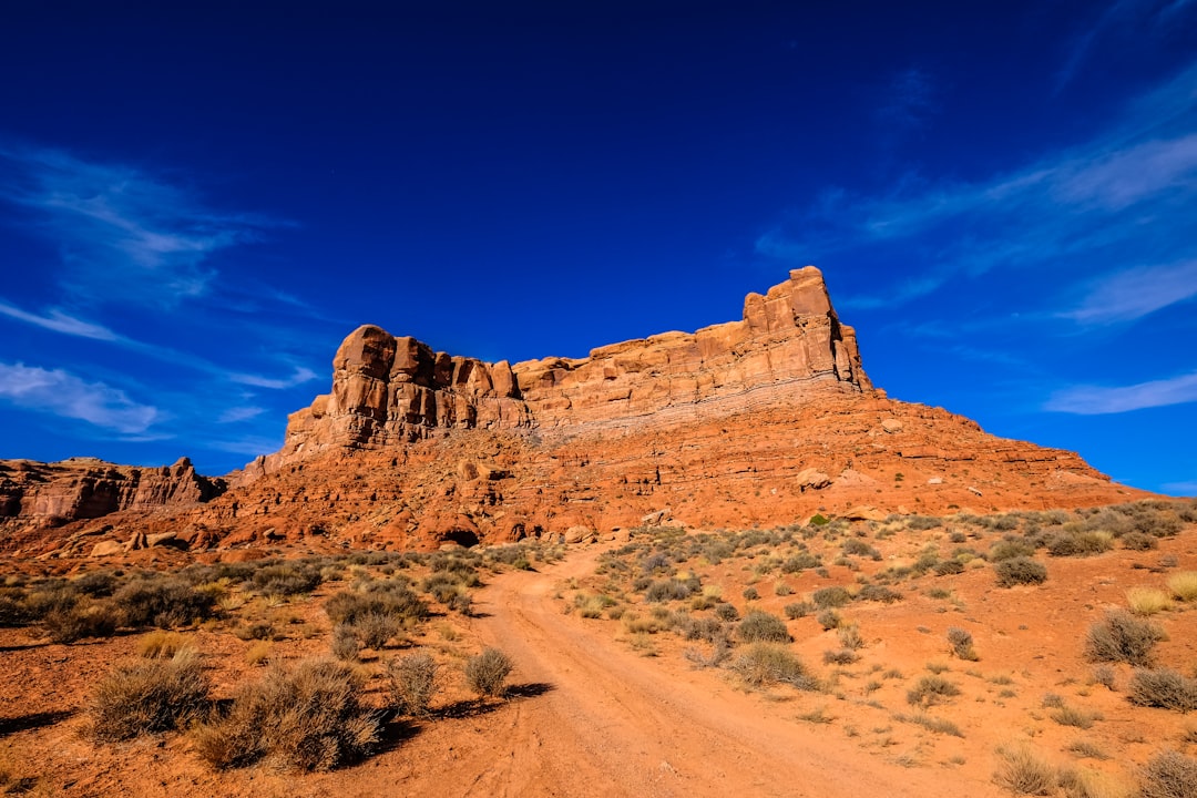 brown rock formation