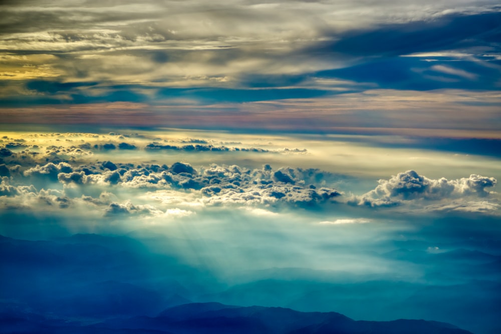 clouds during day