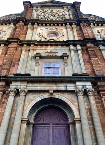 A beautifully restored heritage building showcasing intricate architectural details.
