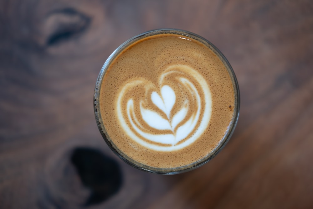 coffee art in cup