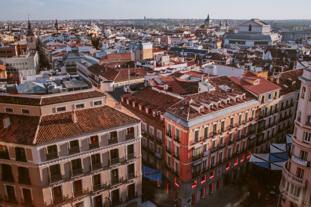 aerial photo of concrete houses during daytime