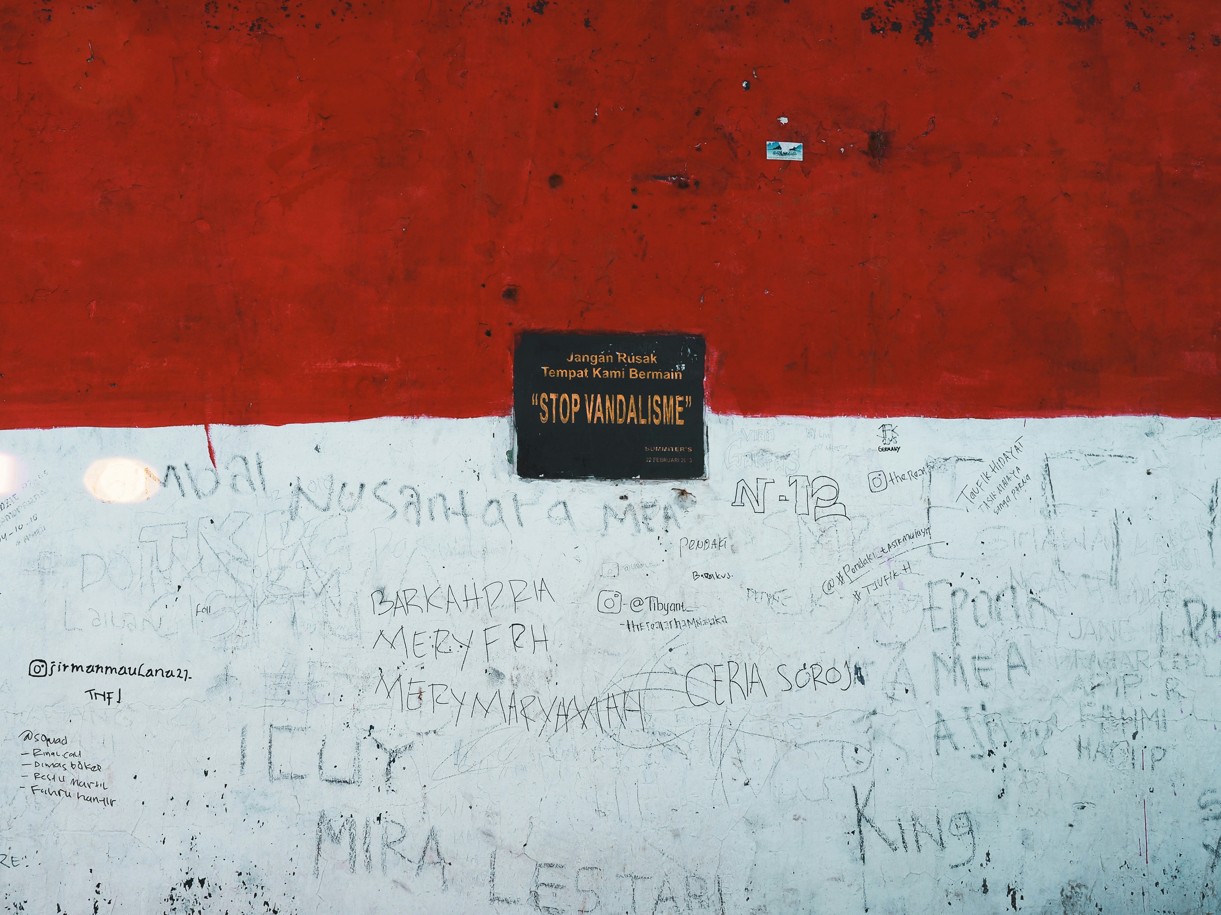 Stop Vandalism