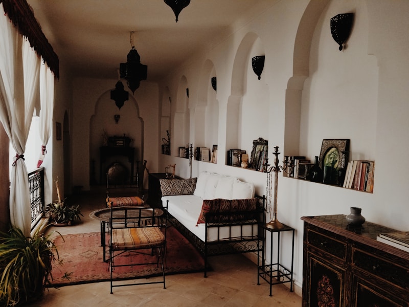 Salon de jour — tadelakt