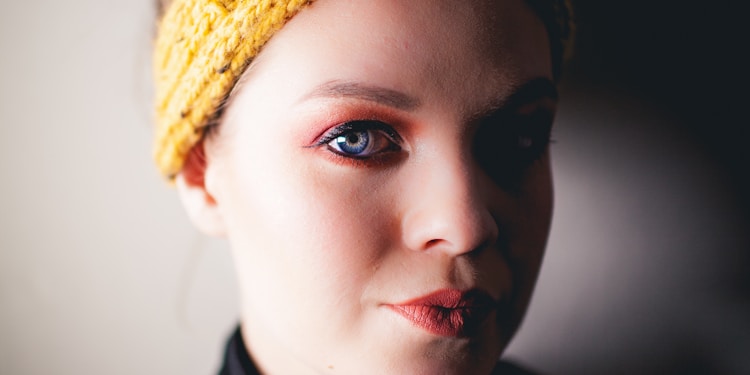 women's yellow headband