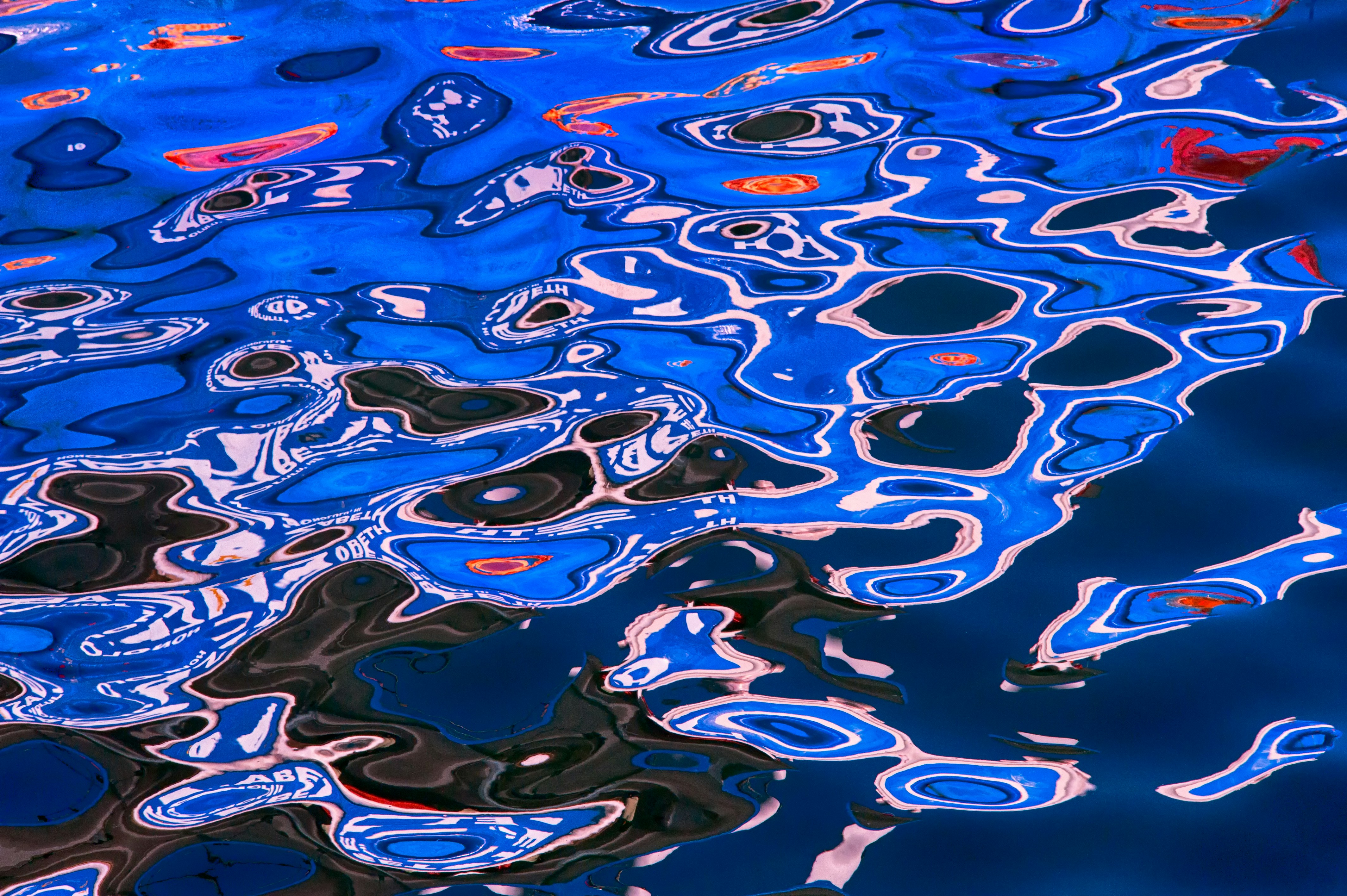 oil on water painting