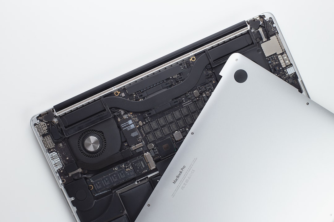 Image of macbook insides