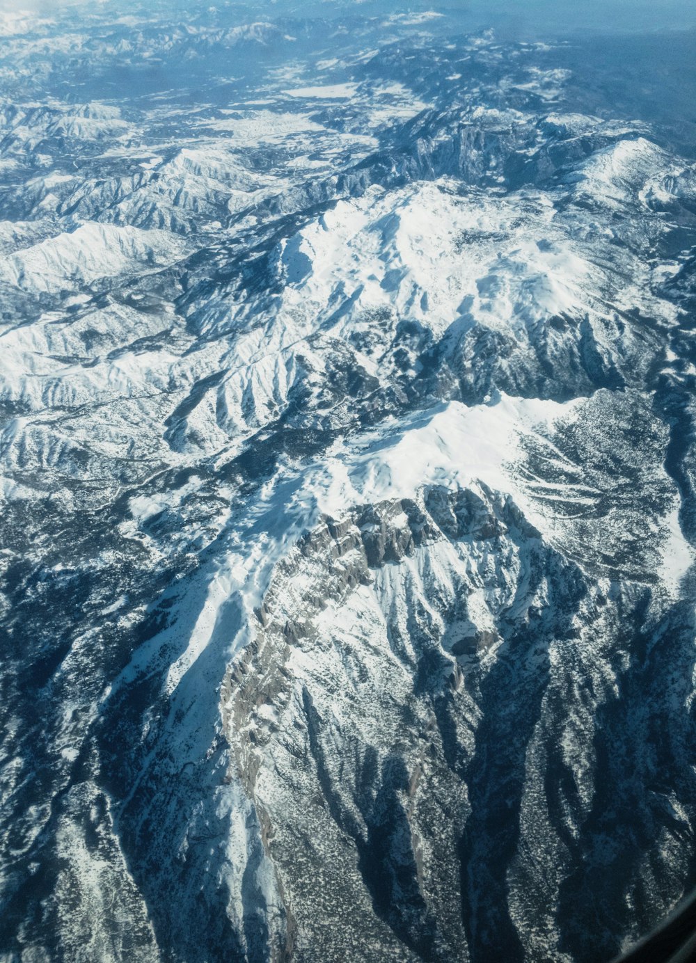 snowy mountains