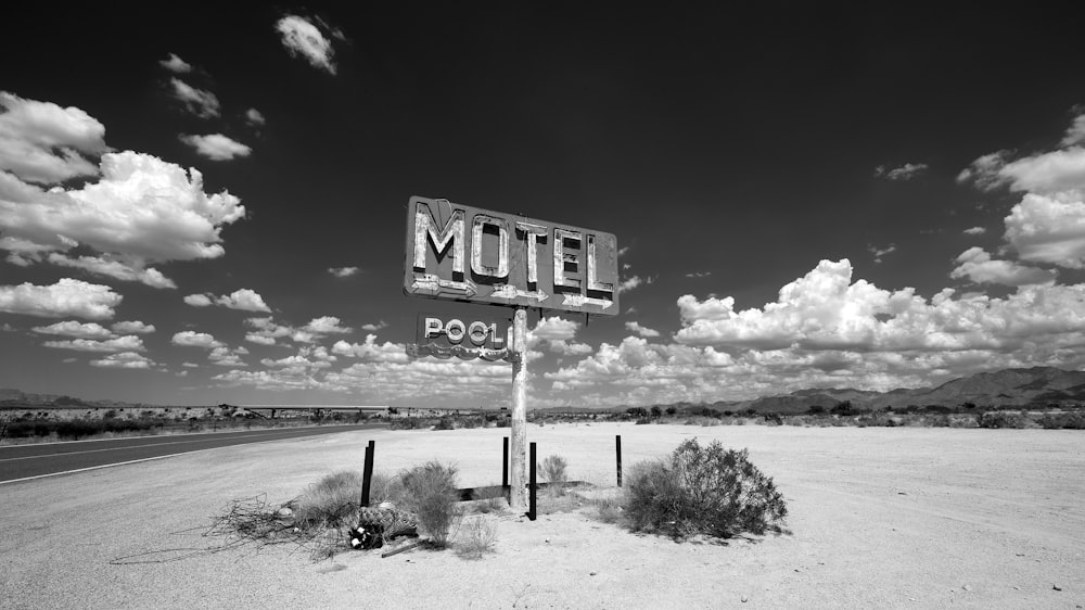 Signalétique de motel