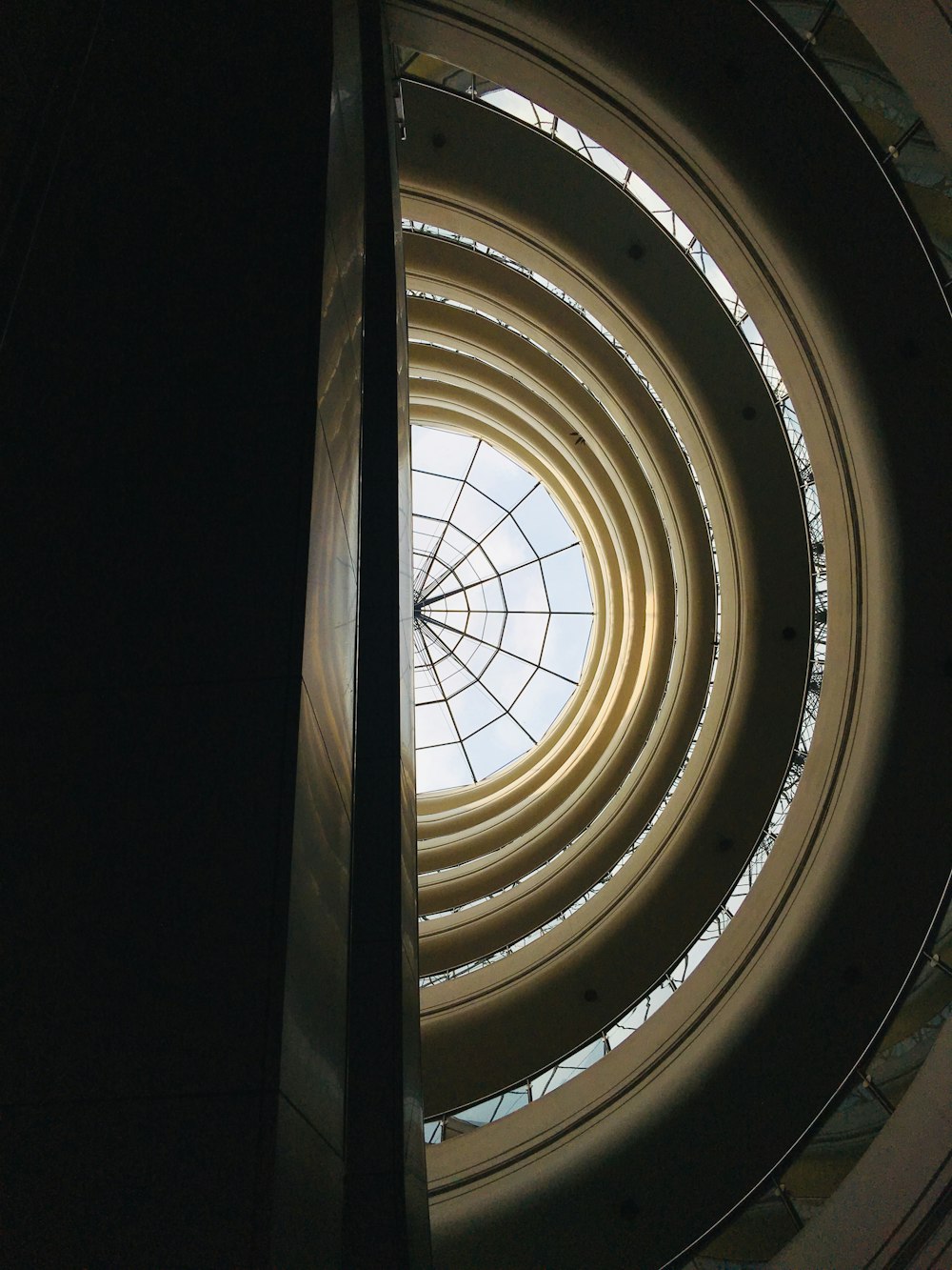 low-angle photography of dome building