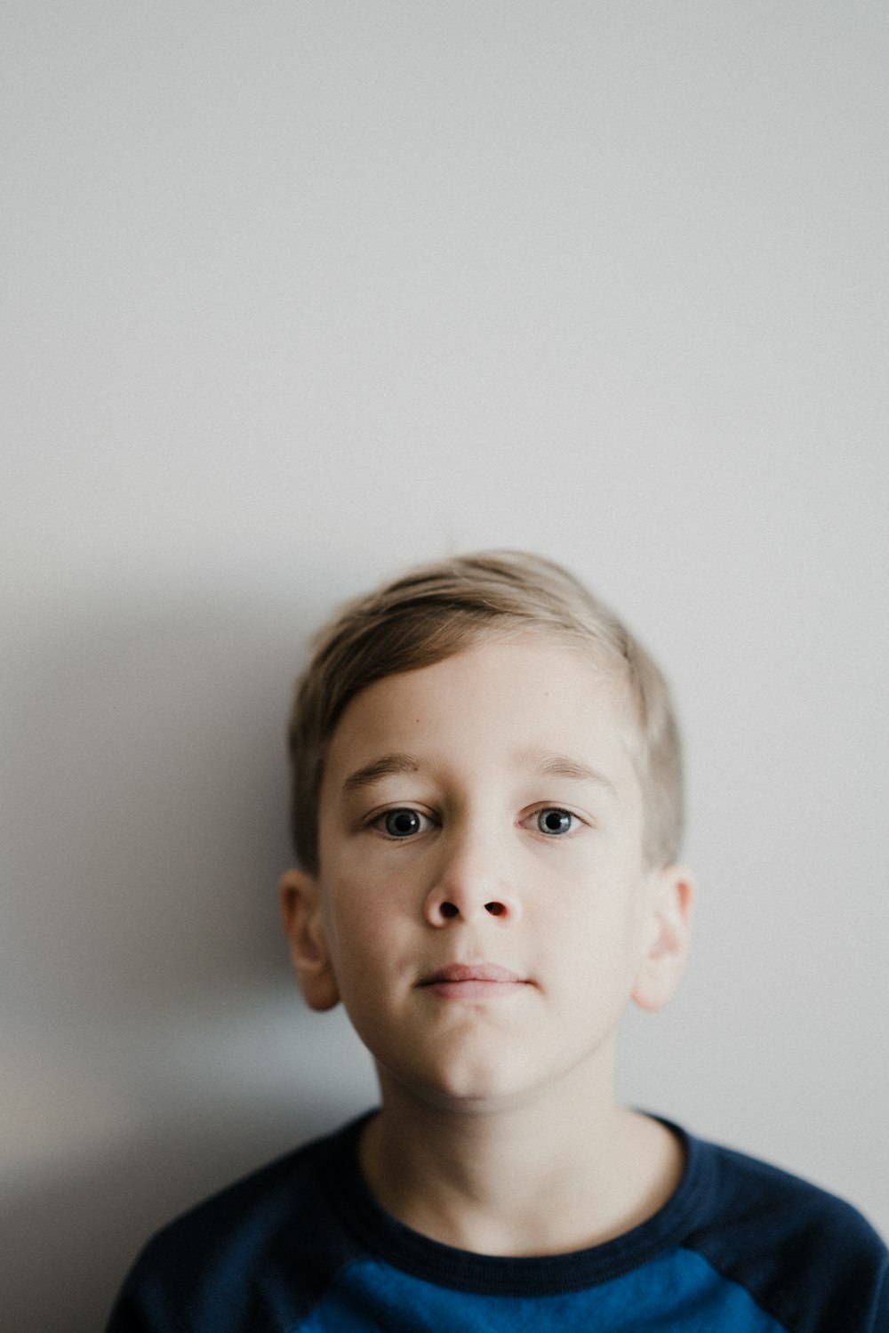 boy taking selfie