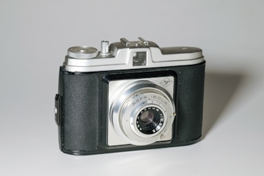 black and gray camera