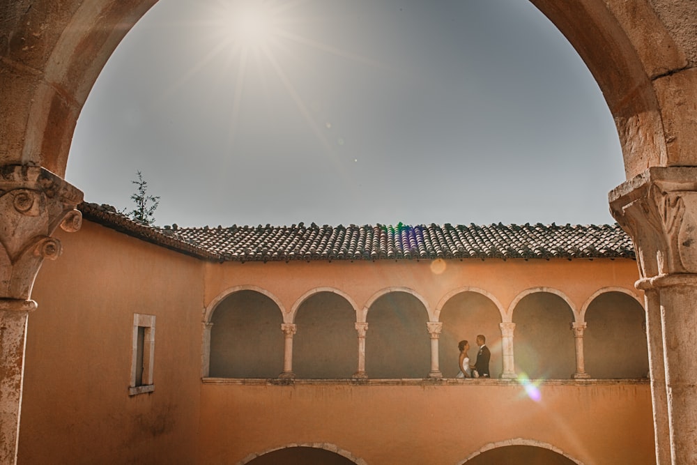 brown concrete dome building