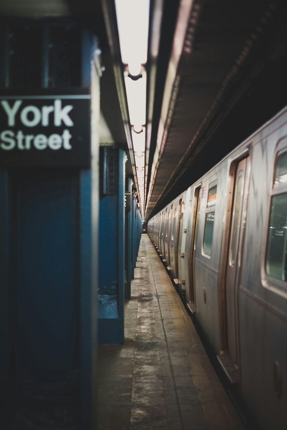 train in York Street terminal