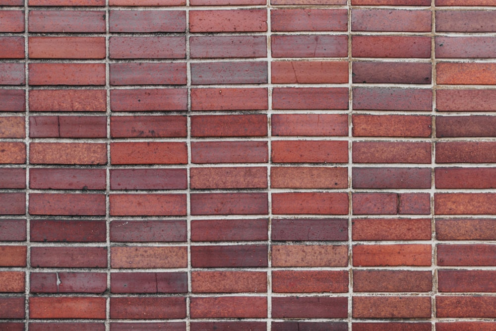 red brick wall